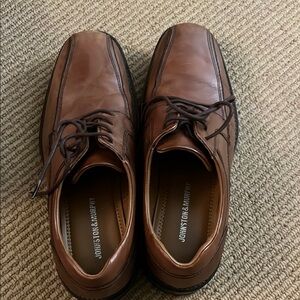 Johnston & Murphy Men's Brown Leather Shoes